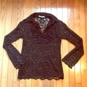 NY Collection Lacey Blouse